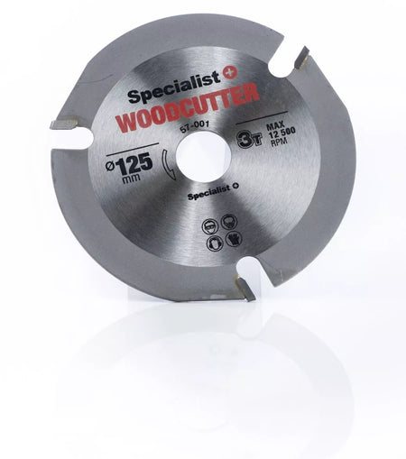 SPECIALIST+ pjovimo diskas WOOD CUTTER, 125 x 22 mm