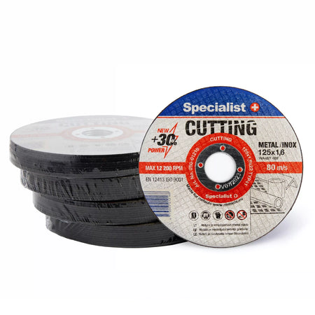 SPECIALIST+ metalo pj.diskas CUTTING, 125x1.6x22 mm
