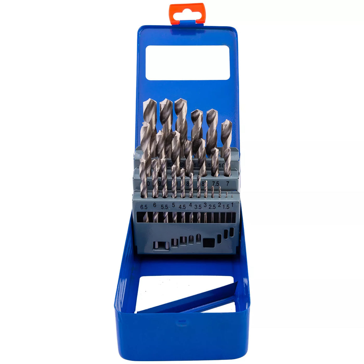 Metalo grąžtų rinkinys 1-13 mm 25 vnt
