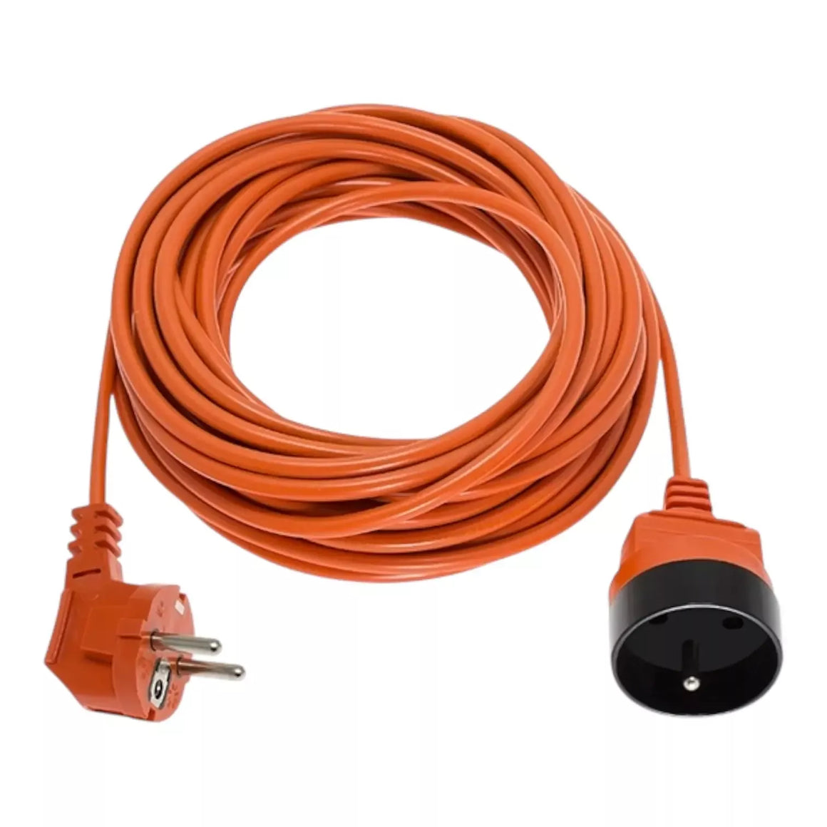 Ilgintuvas 20 m, 3 x 1 mm², 10 A, oranžinis, PVC, OMY, su įžeminimu, DREL