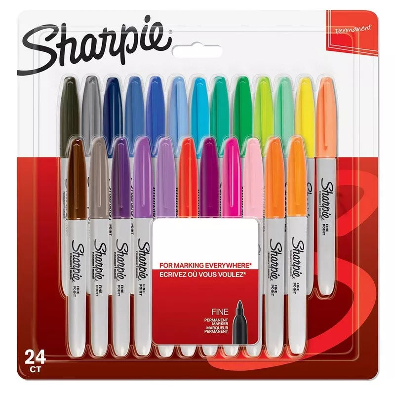 Markerių rink. „Sharpie" 24 vnt.