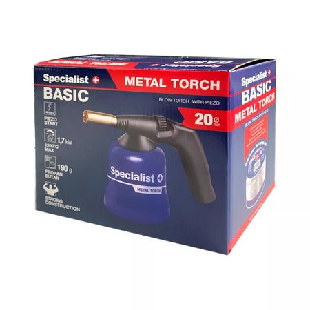SPECIALIST+ degiklis su metaliniu korp., 190g. dujoms