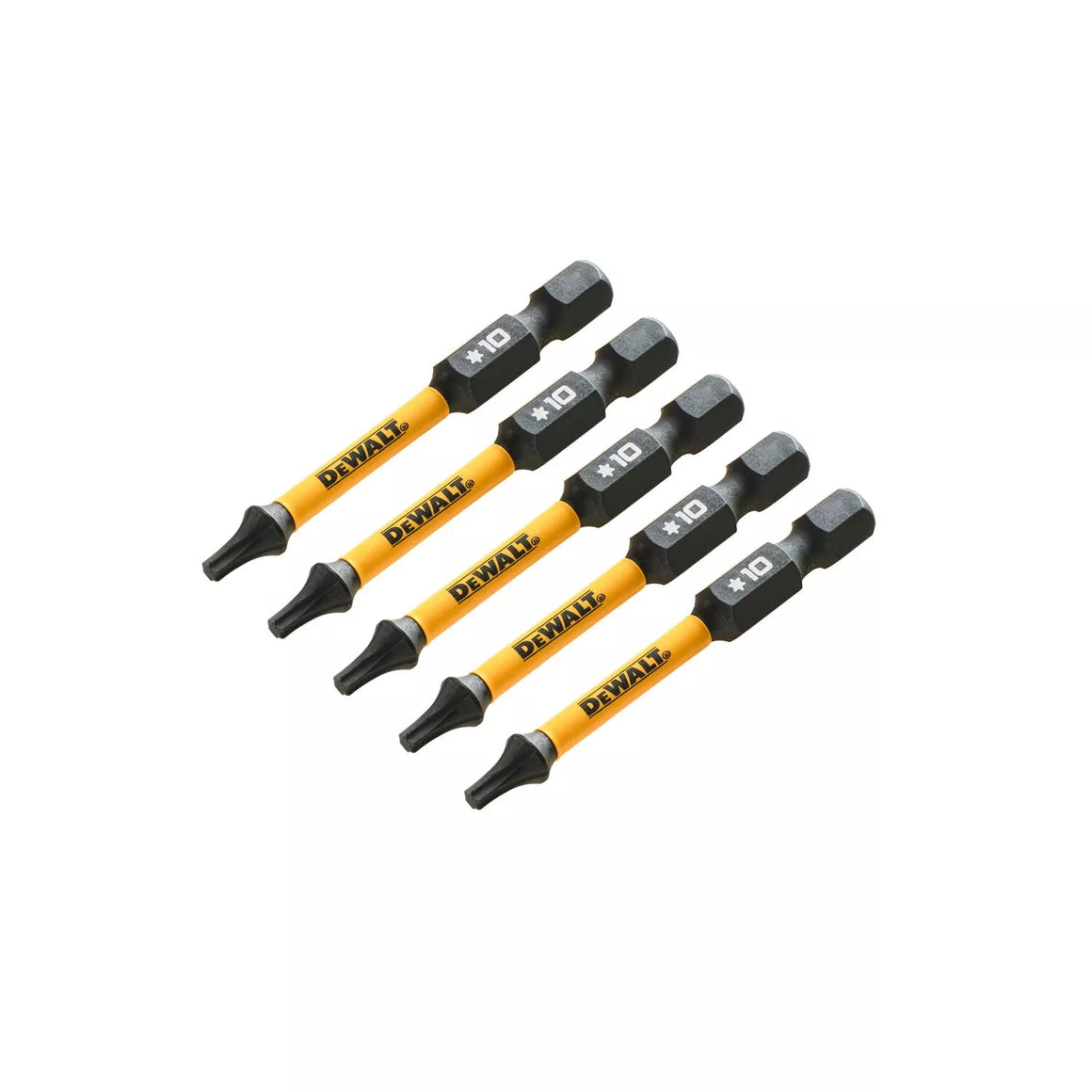 Sukimo antgaliukai FLEXTORQ T10 57 mm, DeWALT, 5 vnt.