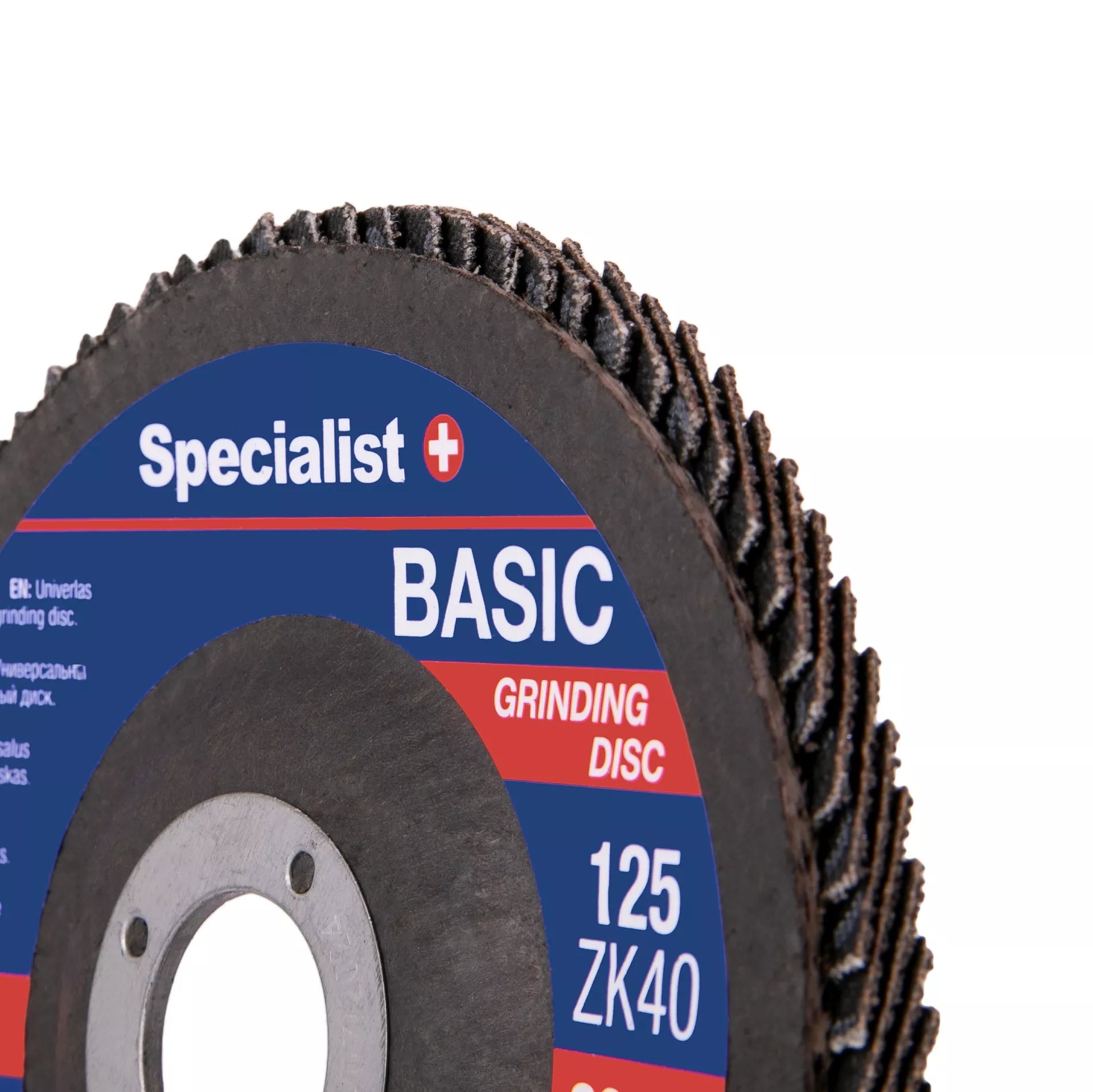 SPECIALIST+ lapelinis šlif. diskas BASIC ZK120, 125 mm