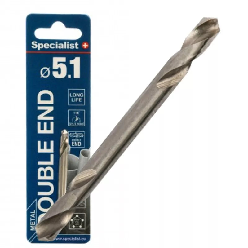 SPECIALIST+ dvip. metalo grąžtas HSS, 5.1 mm