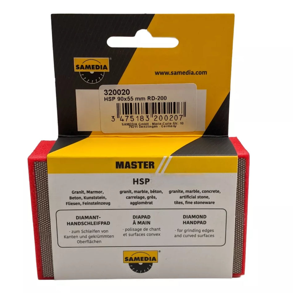 Šlifavimo padas HSP 90x55 mm RD-200