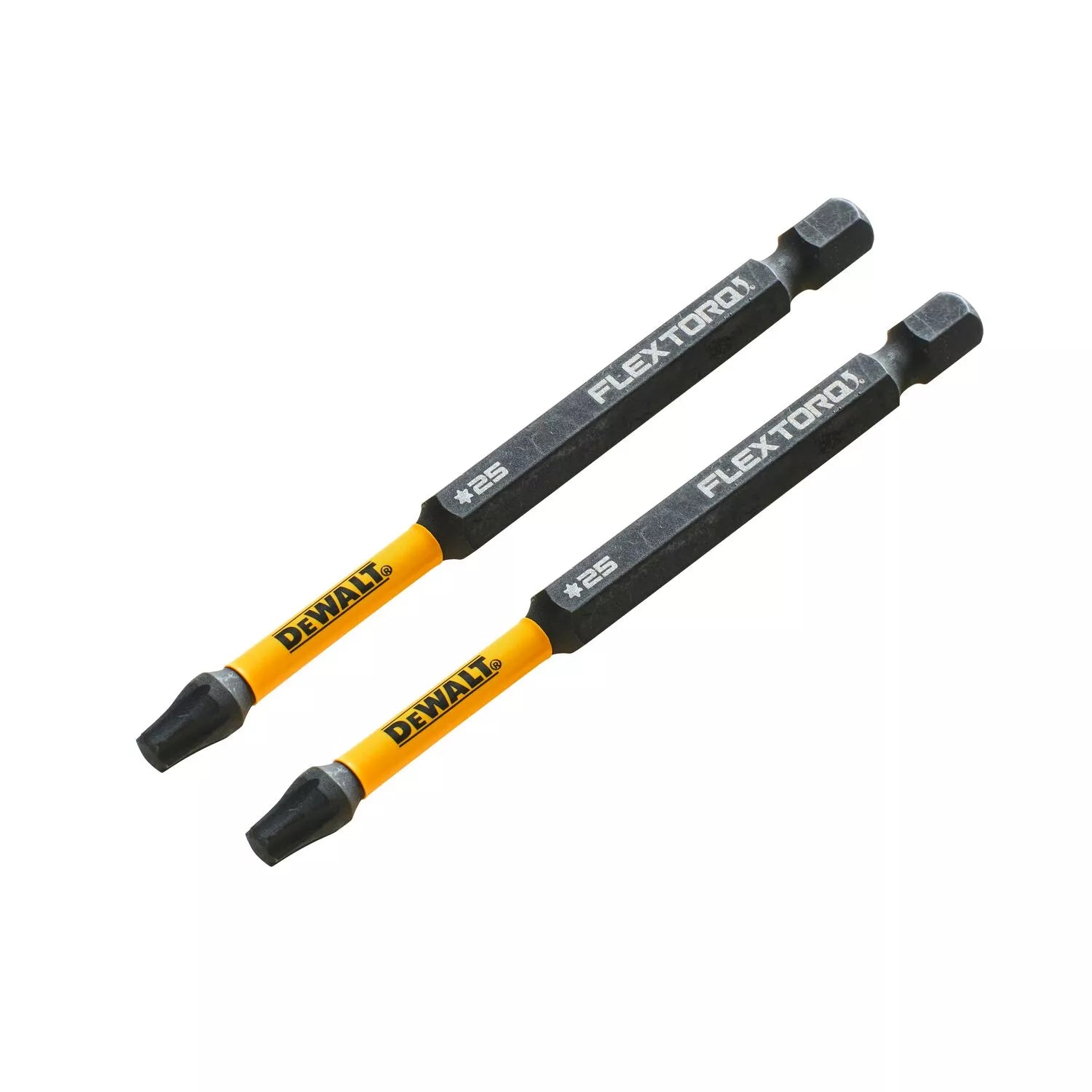 Sukimo antgaliukai FLEXTORQ T25 89 mm, DeWALT, 2 vnt.