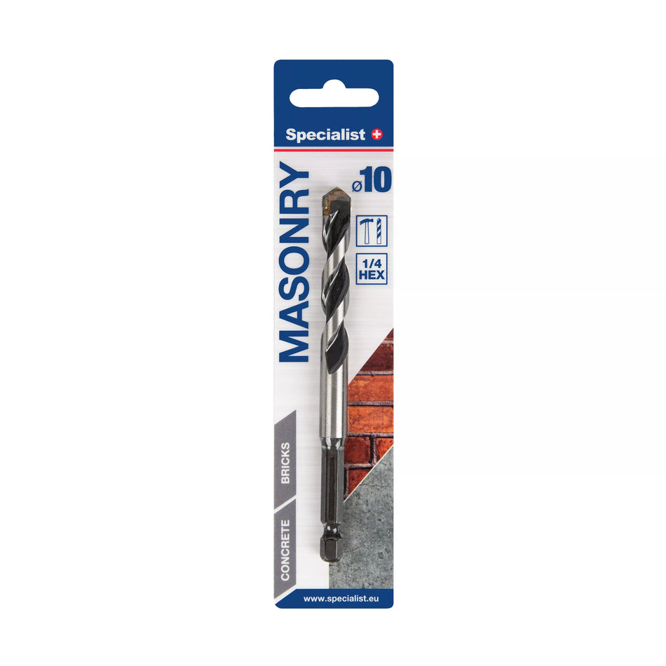 SPECIALIST+ grąžtas MASONRY, 10x60/120 mm