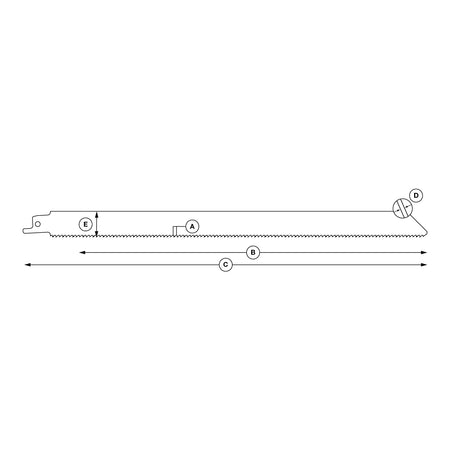 SPECIALIST+ pjūklelis paletėms, 300 mm, 10TPI