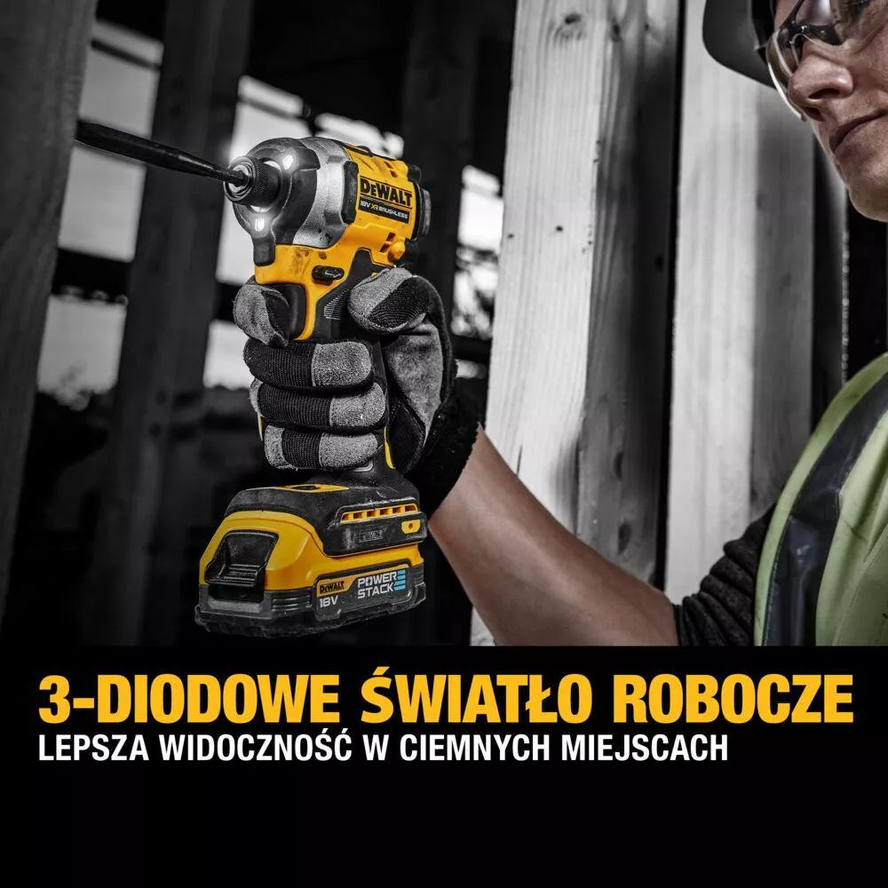 Smūginis suktuvas DeWALT DCF850E2T; 18V 2x1,7Ah