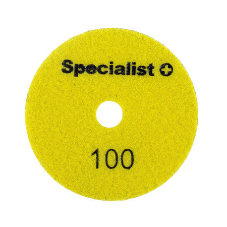 SPECIALIST+ deimant. Šlifavimo lap., universalus, 100 mm, 100P