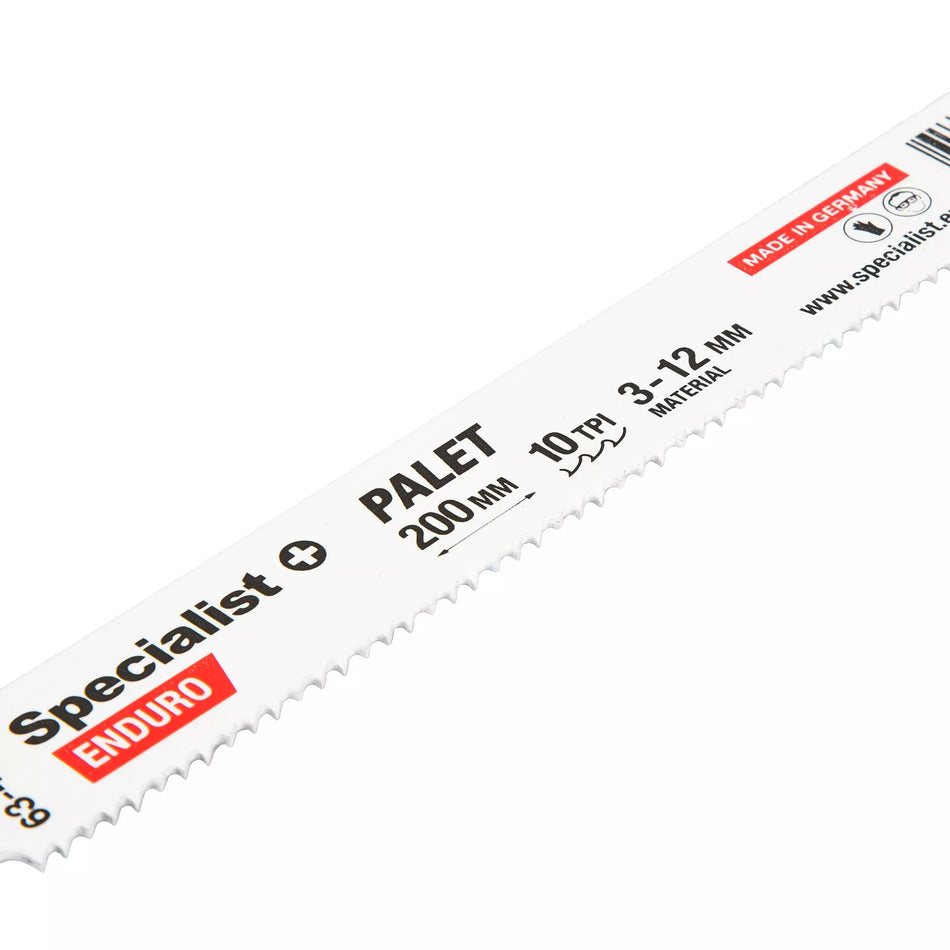 SPECIALIST+ pjūklelis paletėms, 200 mm, 10TPI