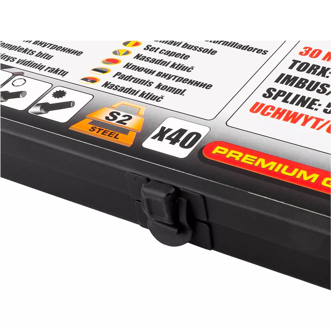 Plieniniai raktai HEX - TORX 40 vnt., S2