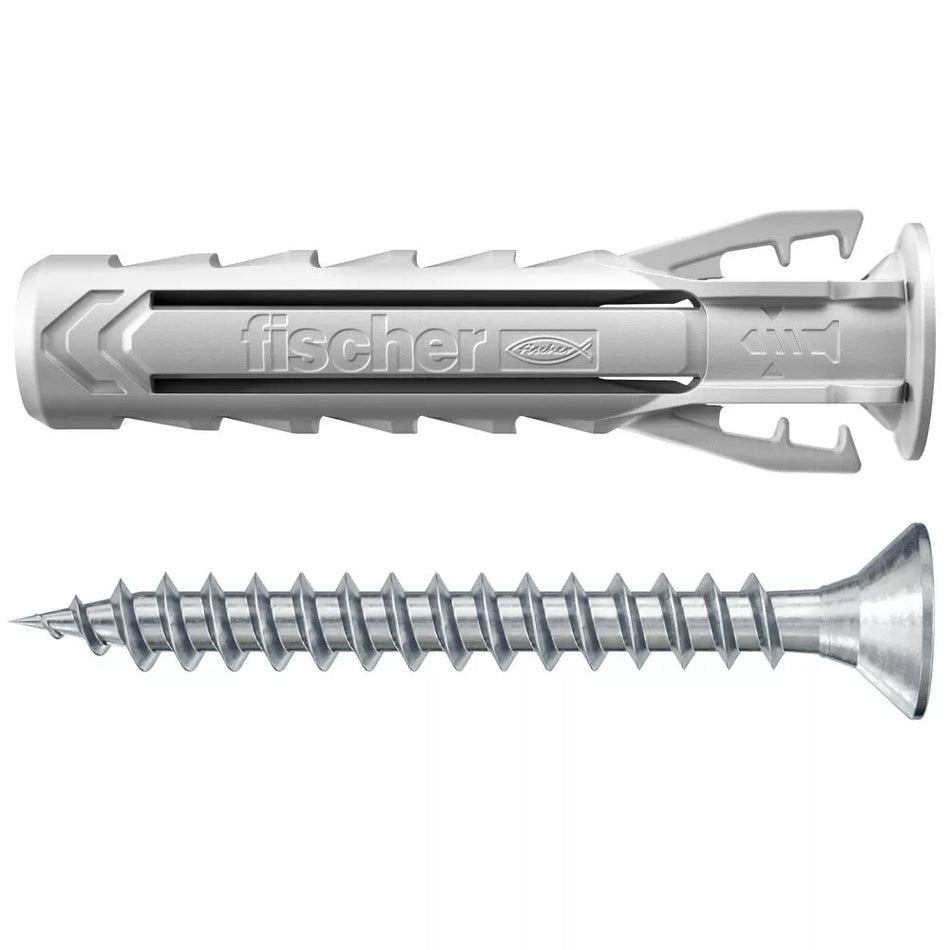 FISCHER kaiščiai su varžtais SX Plus S, 5x25 mm, 20 vnt.