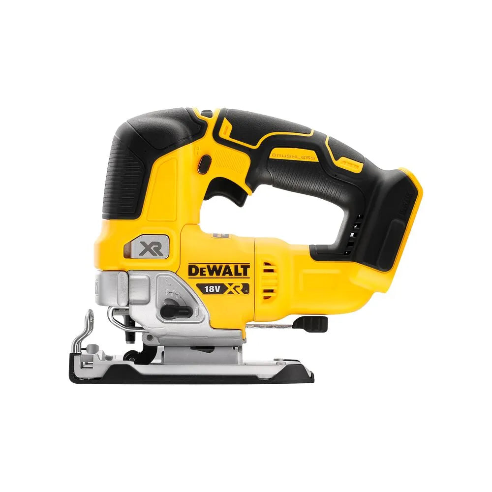 Akumuliatorinis siaurapjūklis DeWalt DCS334NT